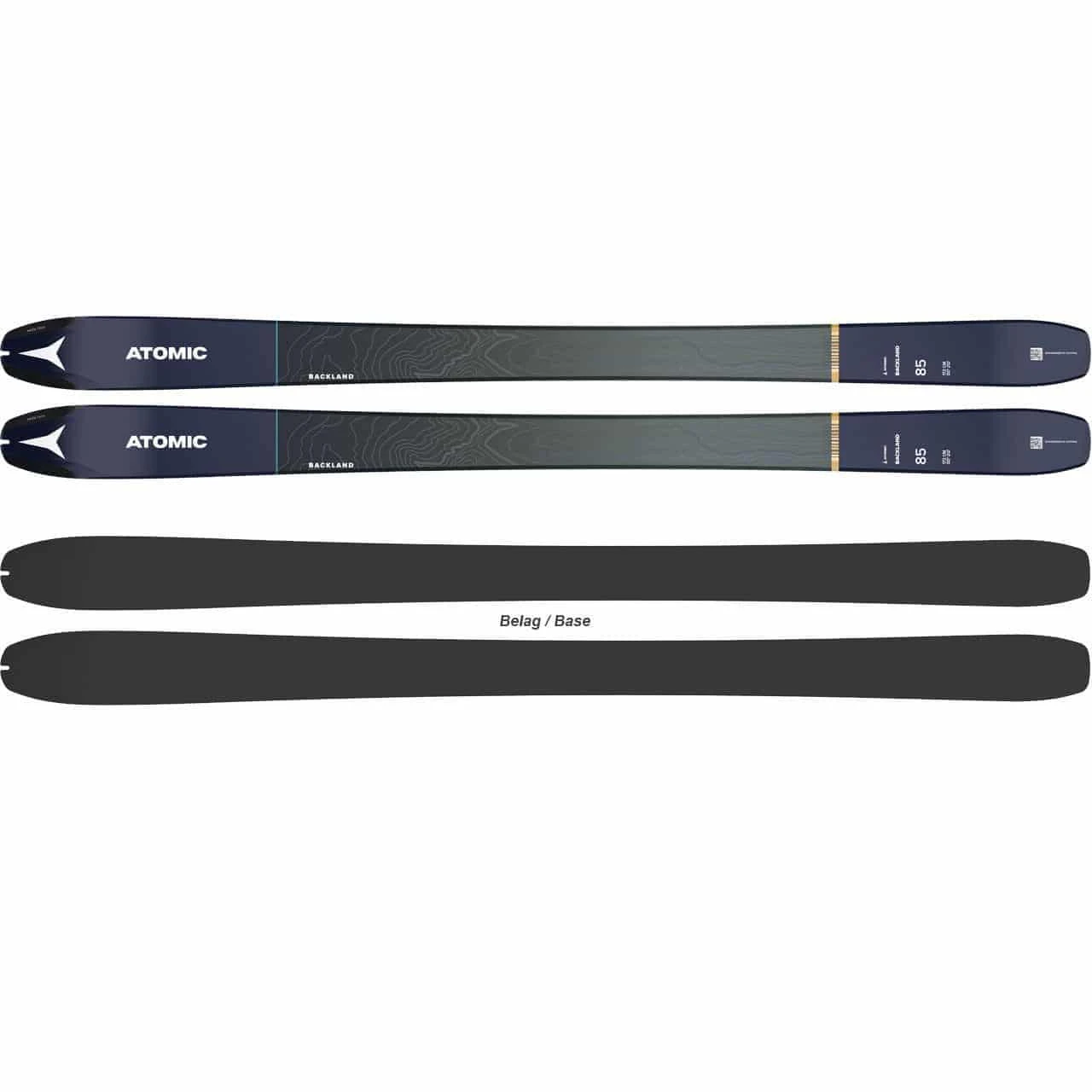 Atomic Backland 85 Dark Blue - Complete Set (2022/23) 4 Atomic Backland 85 Dark Blue - Complete Set (2022/23) - Afbeelding 2
