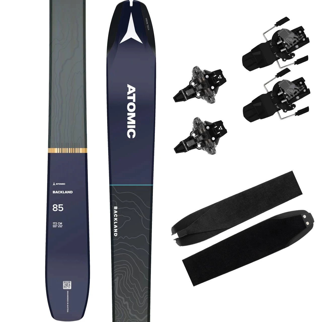 Atomic Backland 85 Dark Blue - Complete Set (2022/23) 3 Atomic Backland 85 Dark Blue - Complete Set (2022/23)
