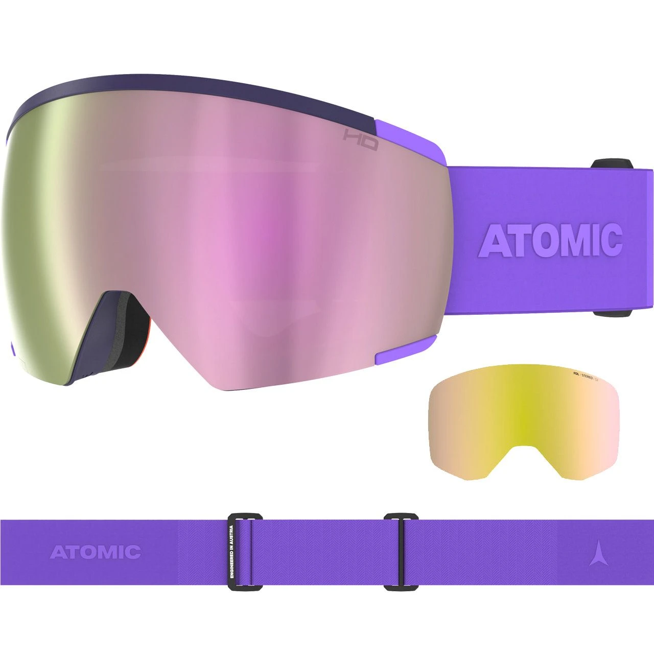 Atomic Redster HD Purple + 1 Reserve Lenze 3 Atomic Redster HD Purple + 1 Reserve Lenze