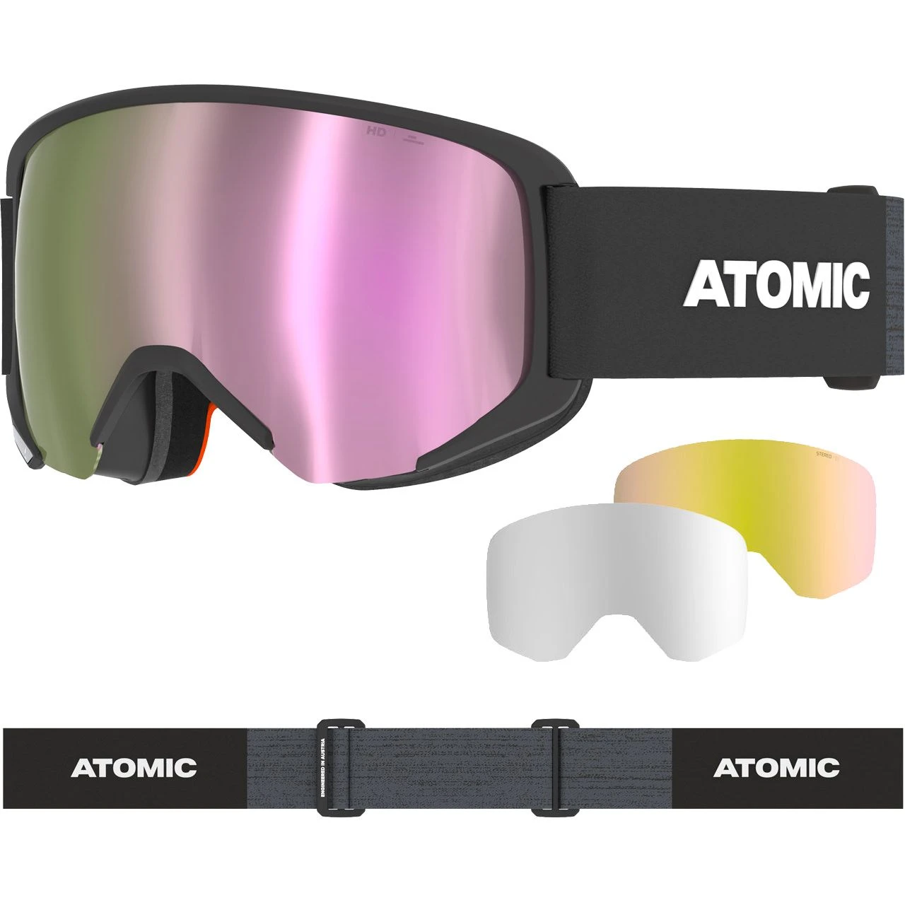 Atomic Redster WC HD JR Black + 2 Reserve Lenzen 3 Atomic Redster WC HD JR Black + 2 Reserve Lenzen