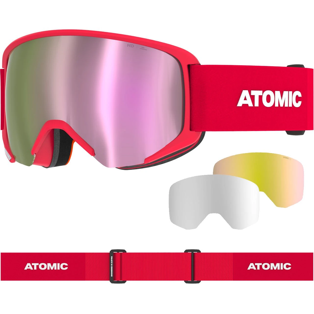 Atomic Redster WC HD JR Red + 2 Reserve Lenzen 3 Atomic Redster WC HD JR Red + 2 Reserve Lenzen